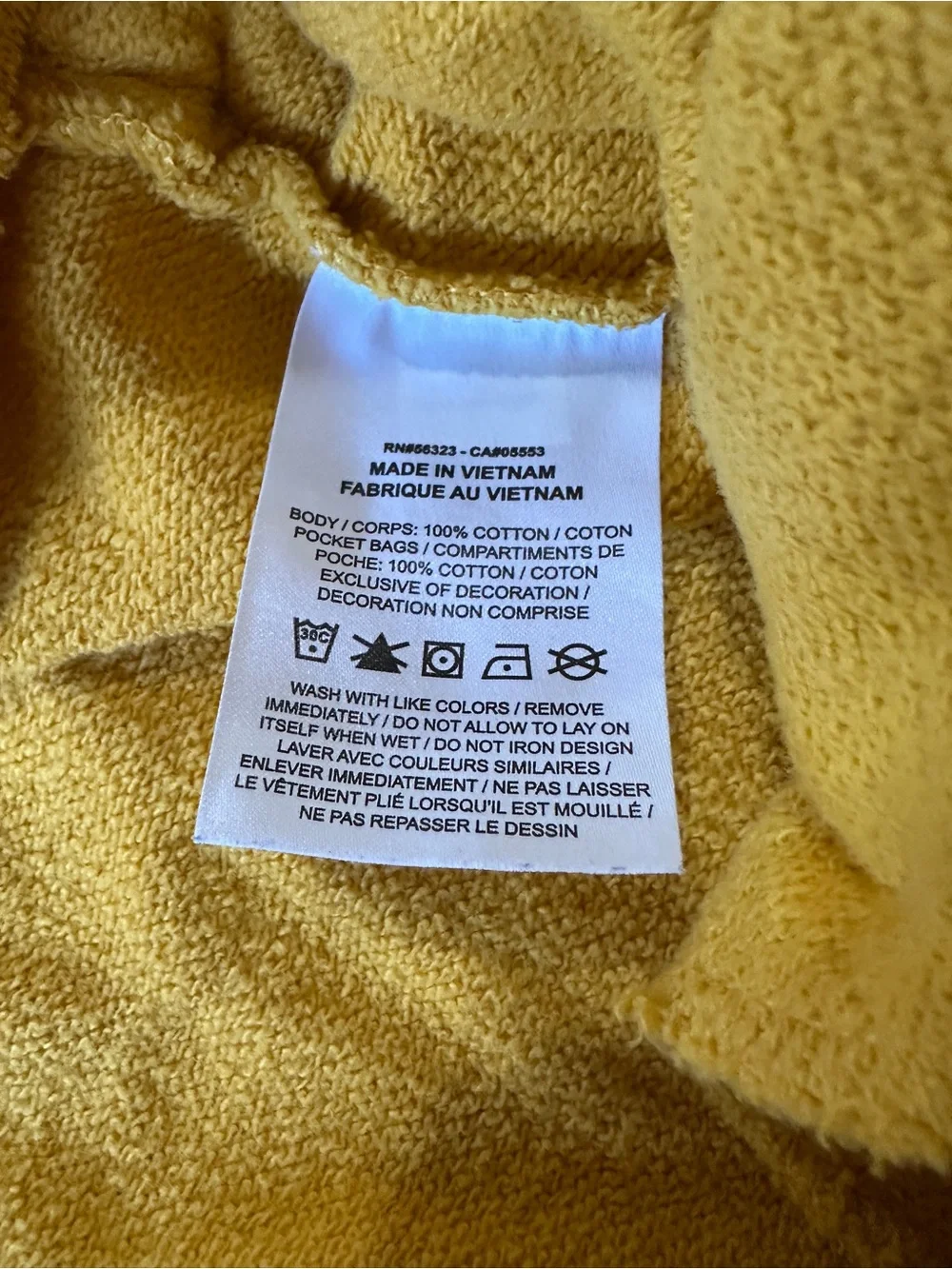 Vtg Jordan Yellow Fleece Sweatpants